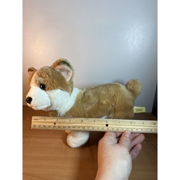 Plush Miyoni by Aurora Pembroke Welsh Corgi Dog Realistic Stuffed Toy - Picture 7 of 9